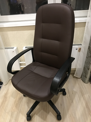 Компьютерное кресло Девон коричневое фото покупателя 2